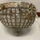 Crystal Beaded Flushmount 1980’s