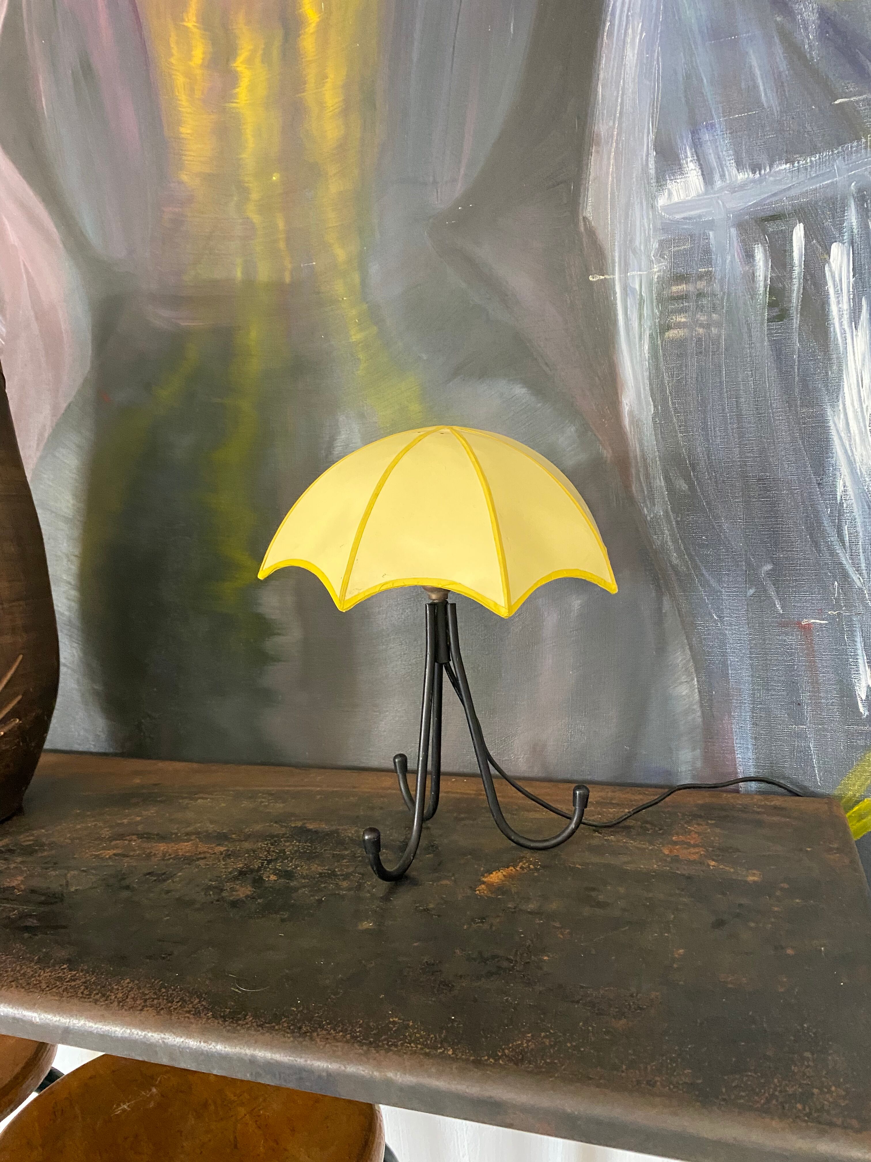 Vintage tripod lamp 50s