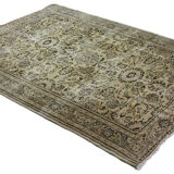 Anatolian handmade vintage rug 280 cm x 205 cm