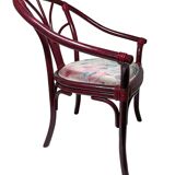 Salon en rotin années 80