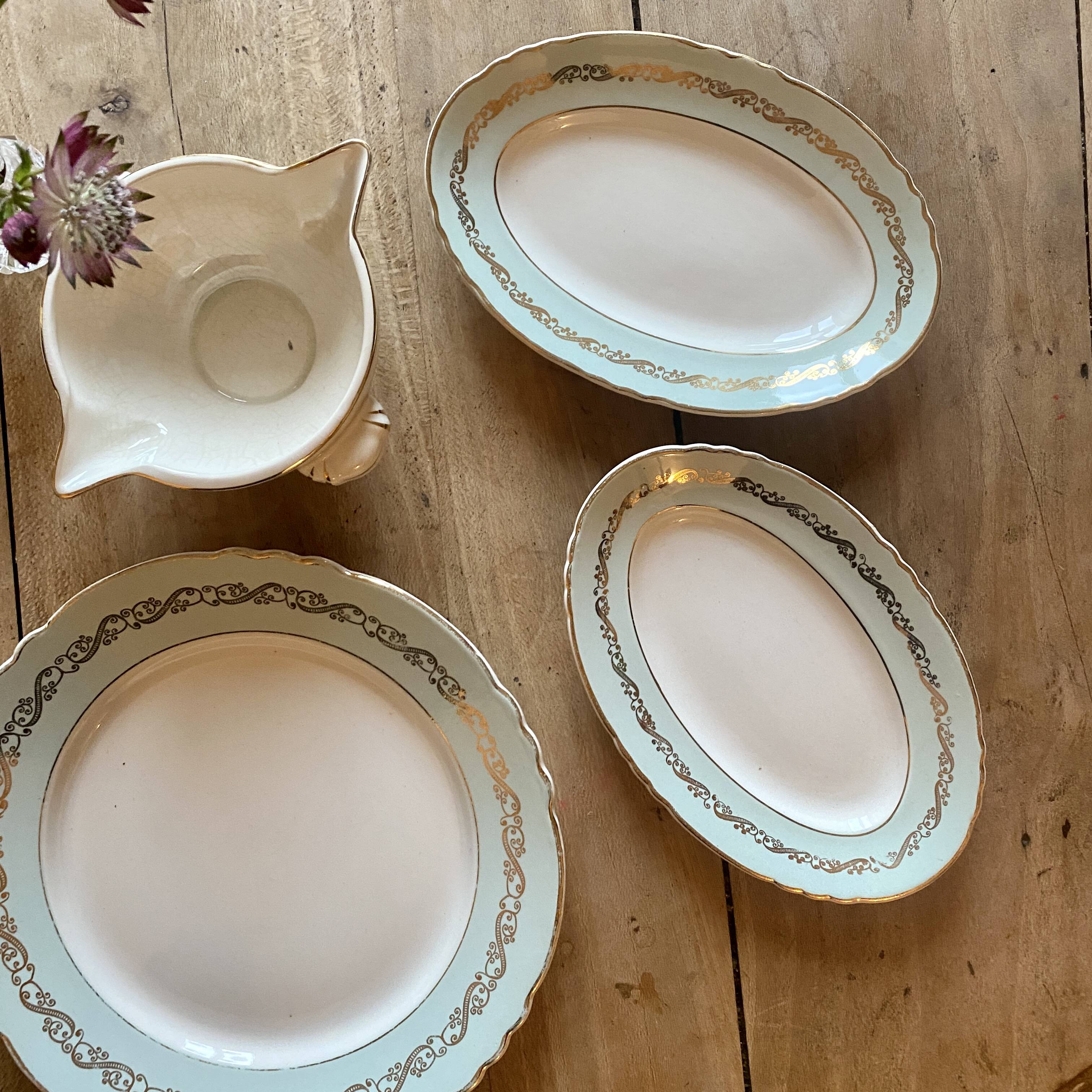 Set of 4 vintage Seville model serving dishes from Moulin des Loups