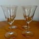 Verres à vin vintage 1960