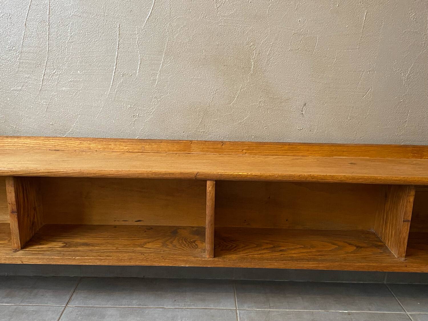 Vintage wooden sideboard (shallow)