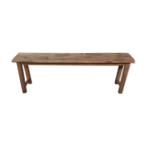 Solid oak console