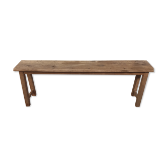 Solid oak console