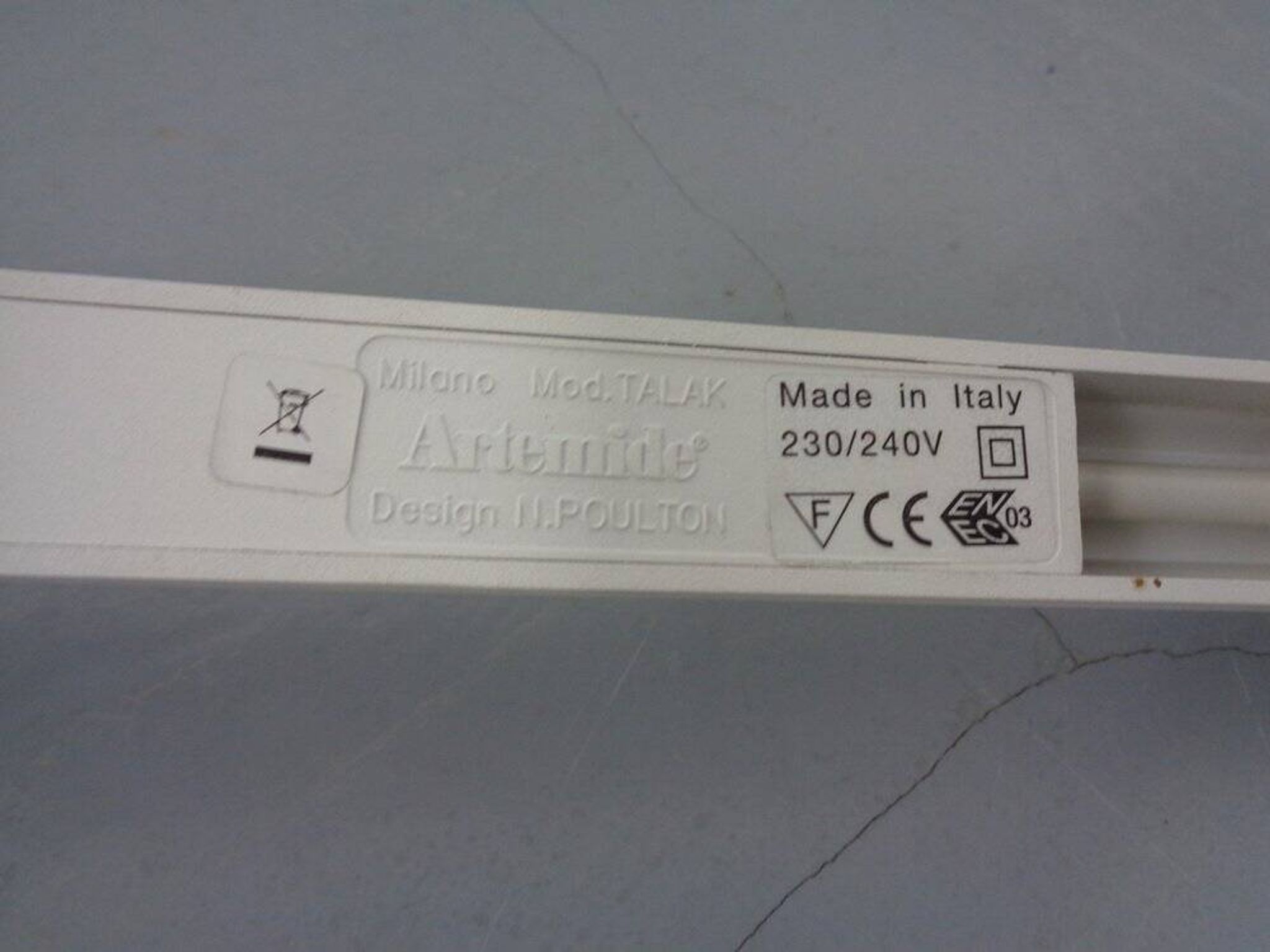 Italian Talak Professional Lamp by Neil Poulton for Artemide, 1980s