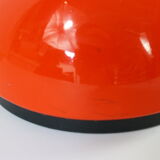 Lampe Eclisse design Vico Magistretti pour Artemide, couleur rouge