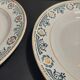 Pair of Saint Amand 20th century earthenware dinner plates