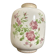 Cracked earthenware vase – Floral rose decoration – Transferware style