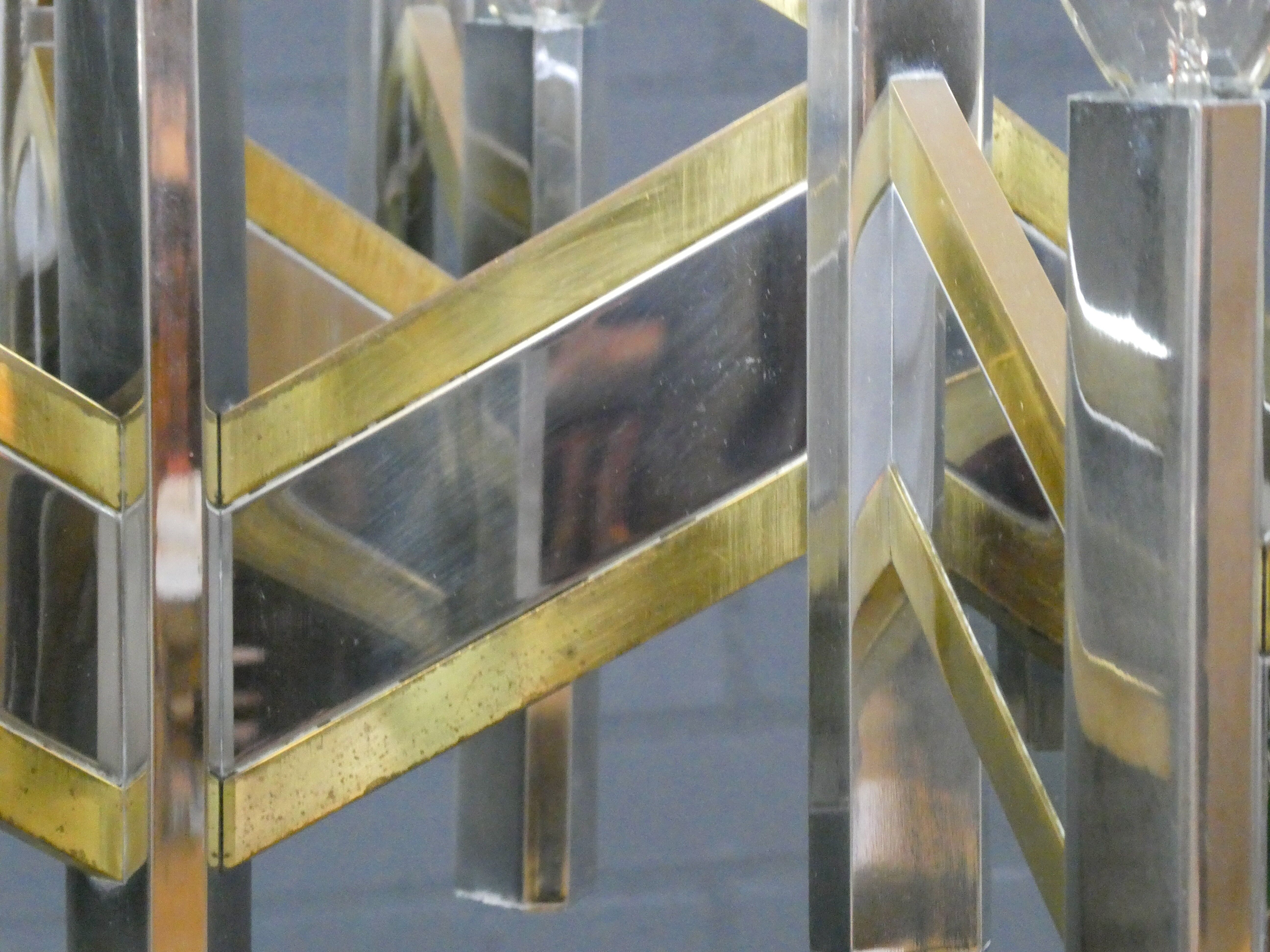 Lustre de chez Sciolari, italie années 1970