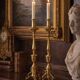 Prestigiosa Coppia di Candelieri d’Altare Barocchi