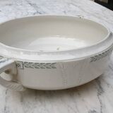 Terre de Fer Gien soup tureen, Clara model