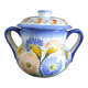 Large stockpot with lid - Henriot Quimper - Cordon Bleu decoration