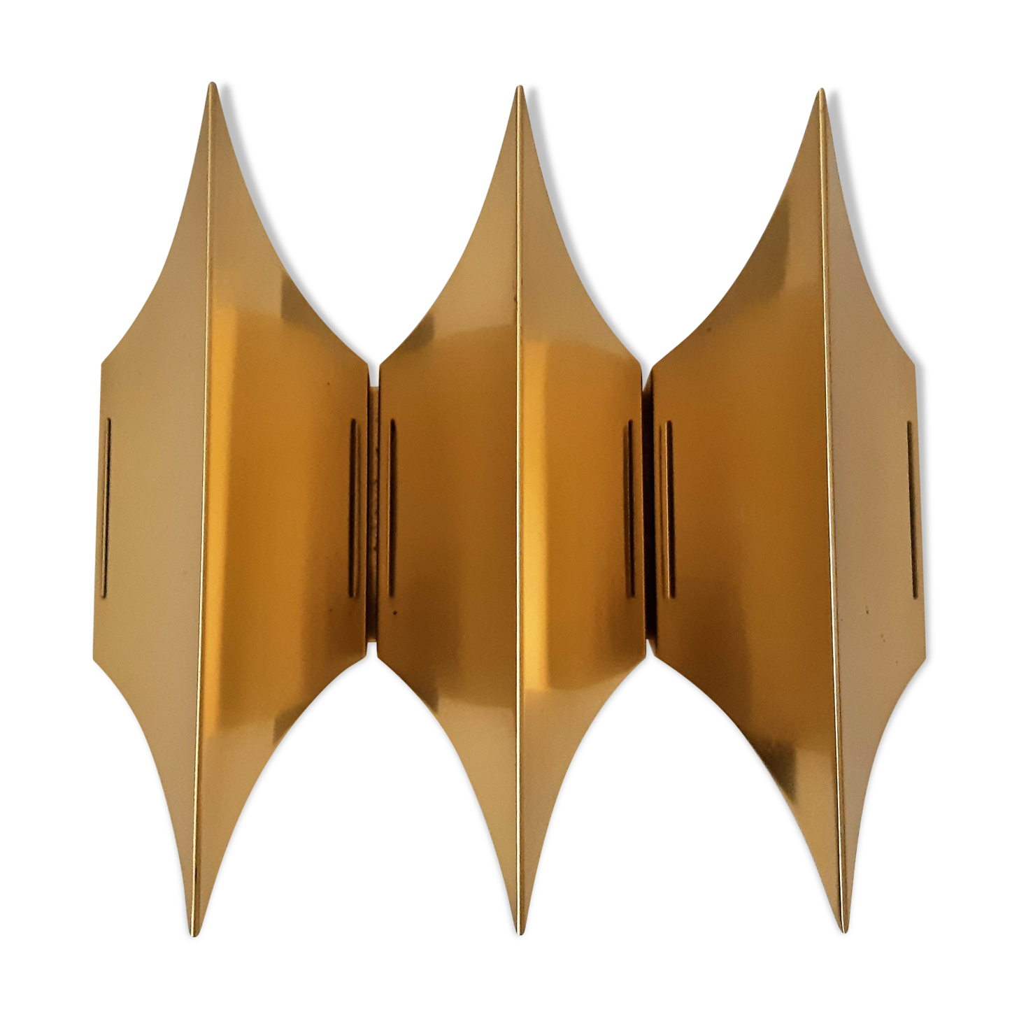 Gothic III wall lamp by Bent Karlby for Lyfa, Denmark 1960's