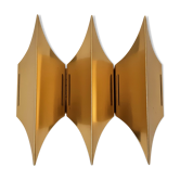 Applique murale Gothic III de Bent Karlby pour Lyfa, Danemark années 1960