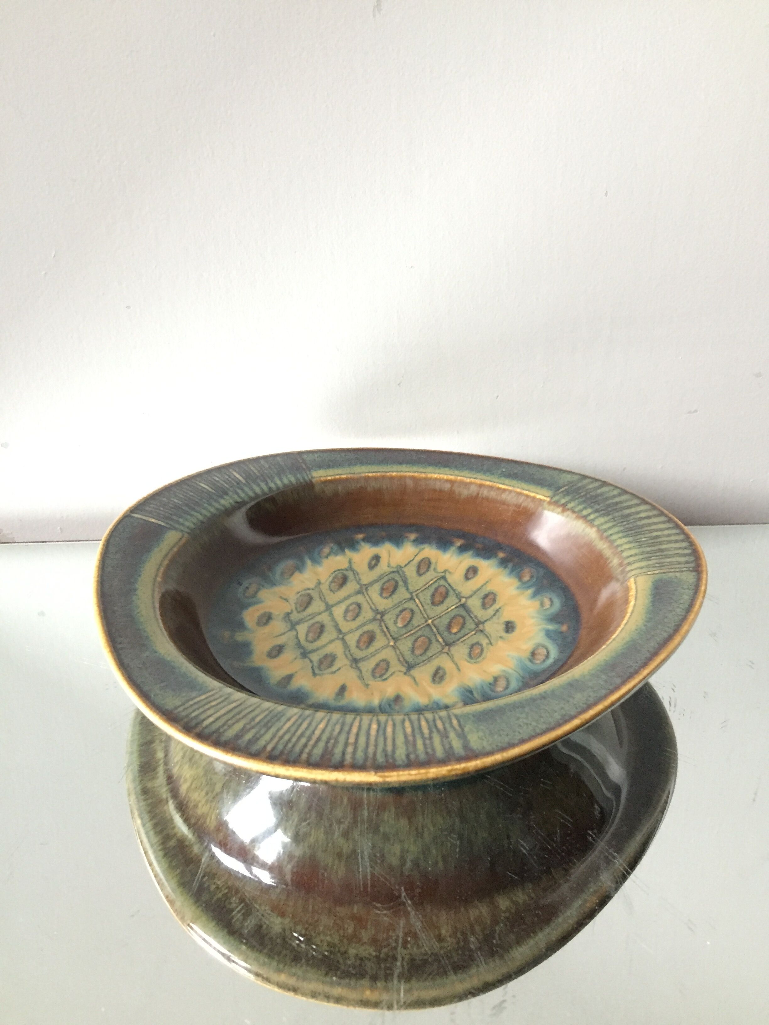 Stoneware Soholm decorative Plate