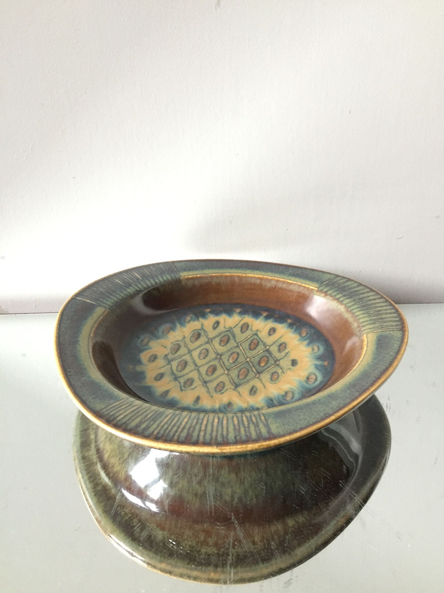 Stoneware Soholm decorative Plate