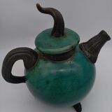 Théière "Citrouille " raku