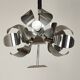 Space age 70' pendant light