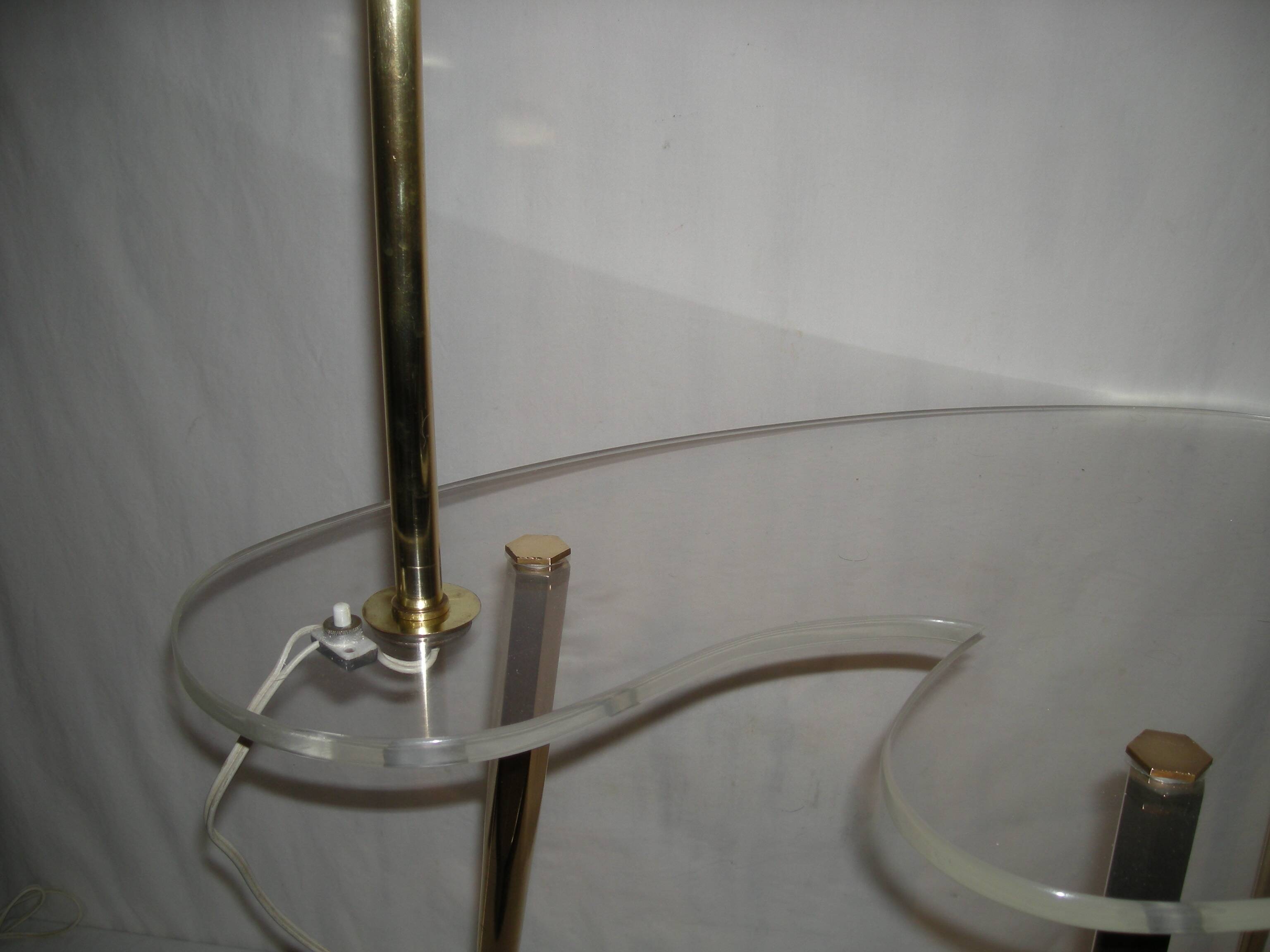 Palette tripod floor lamp from the 1950s