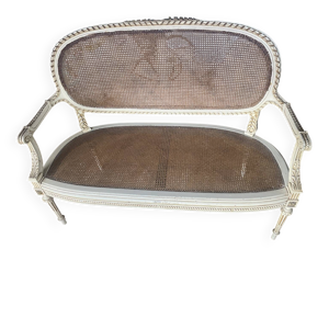 Banquette cannée style