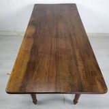 Walnut farmhouse table