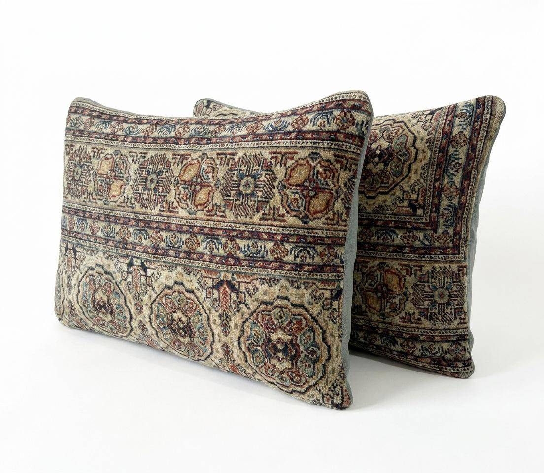 Set of 2 vintage Turkish cushion covers 41x61 cm