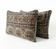 Set of 2 vintage Turkish cushion covers 41x61 cm