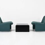 Chairs + Alky table by Giancarlo Piretti for Anonima Castelli, 1970s