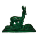 Family of antelopes Faience de Saint Clement sculpture by Charles Lemanceau