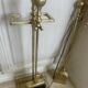 Nécessaire de cheminée en laiton