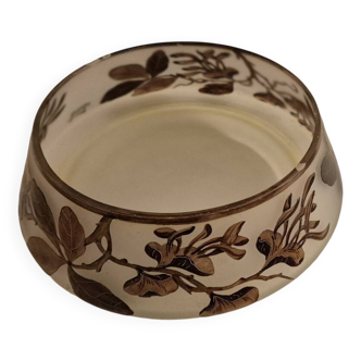 Moda flower glass bowl