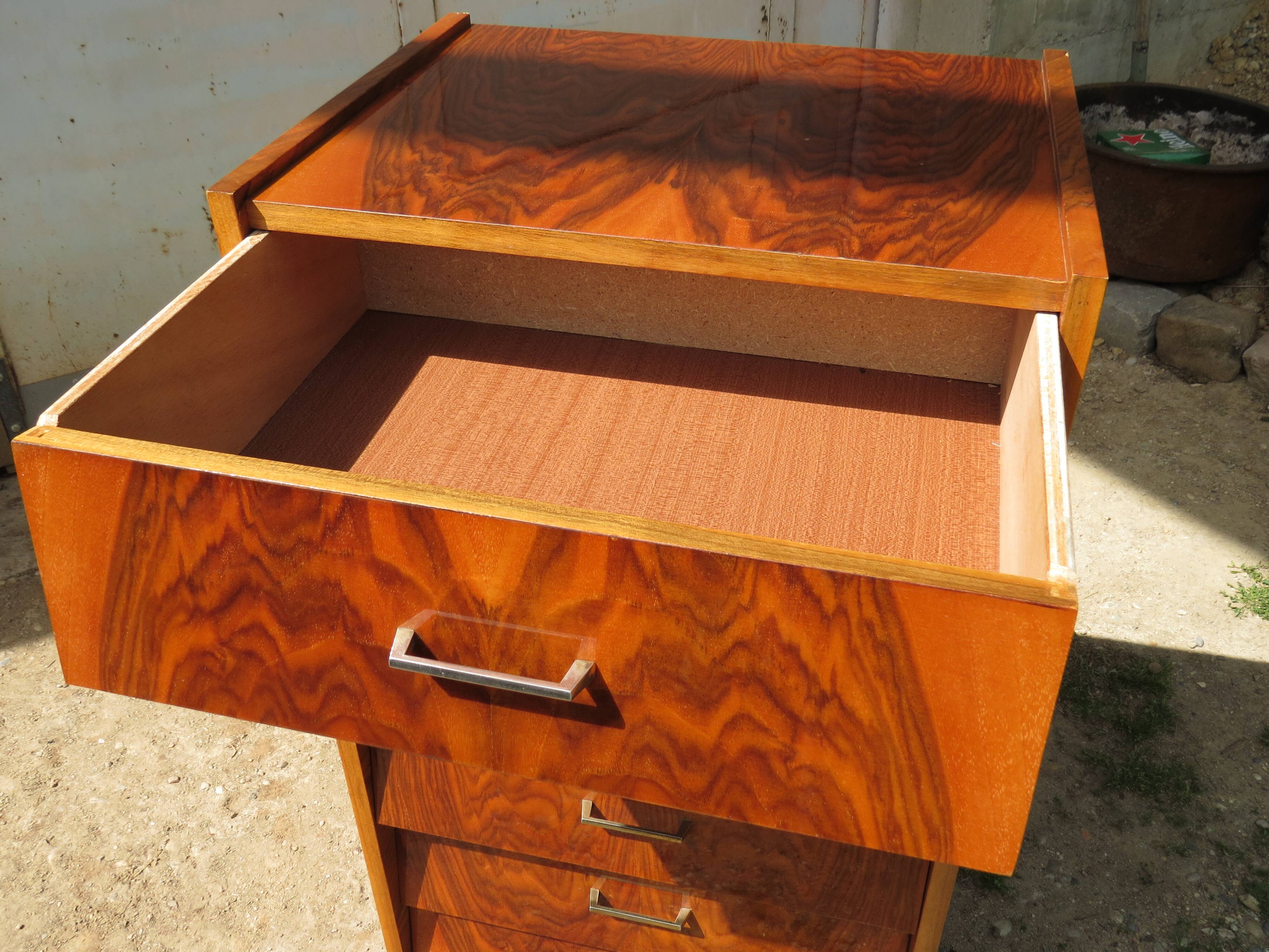 60's rosewood chiffonier