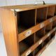 Cabinet with workshop lockers, restored / restyled hotel furniture style