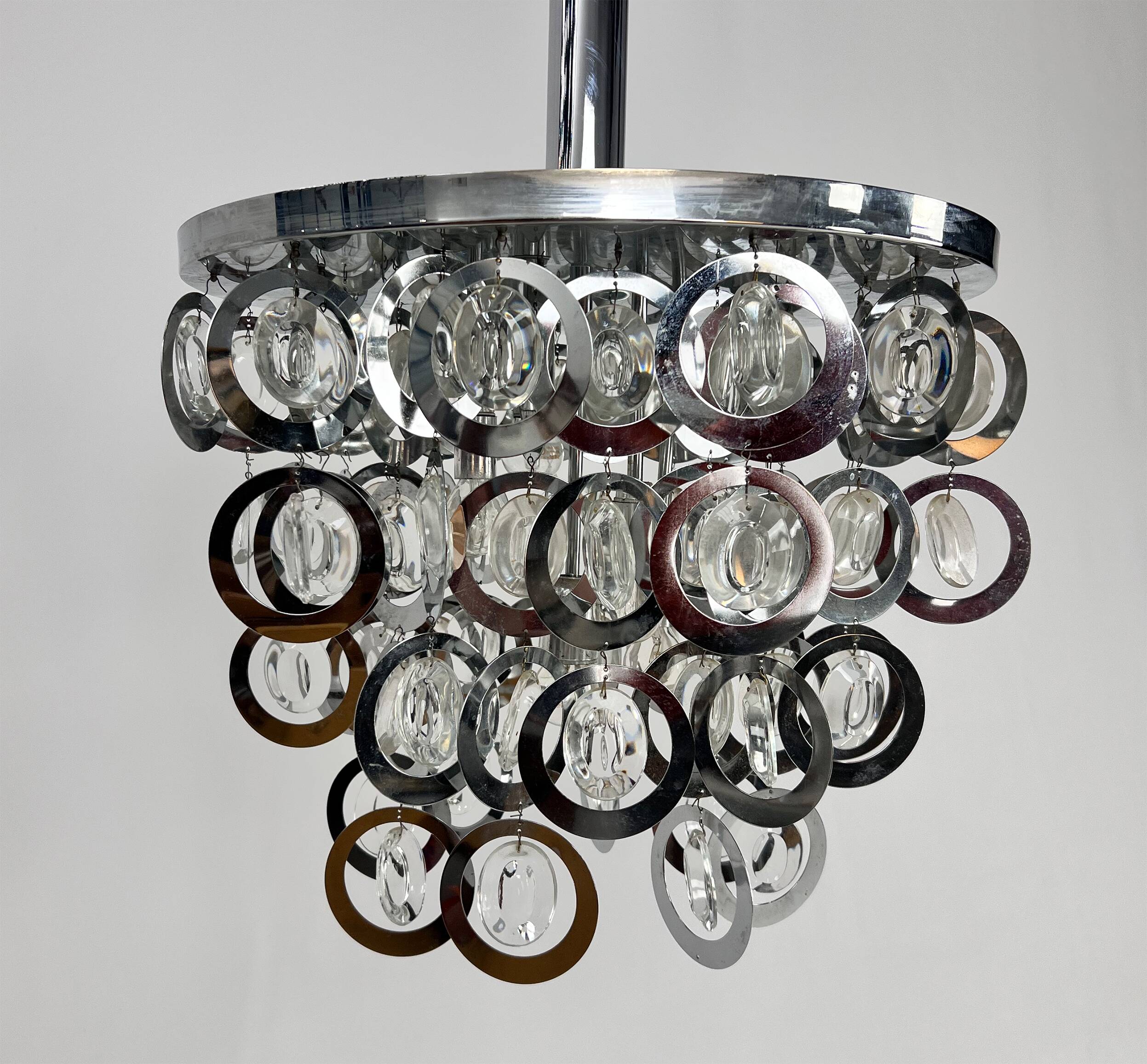 Targetti Sankey Chandelier, 1970s