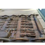 Grain loft door DOGON MALI sculpture African Art