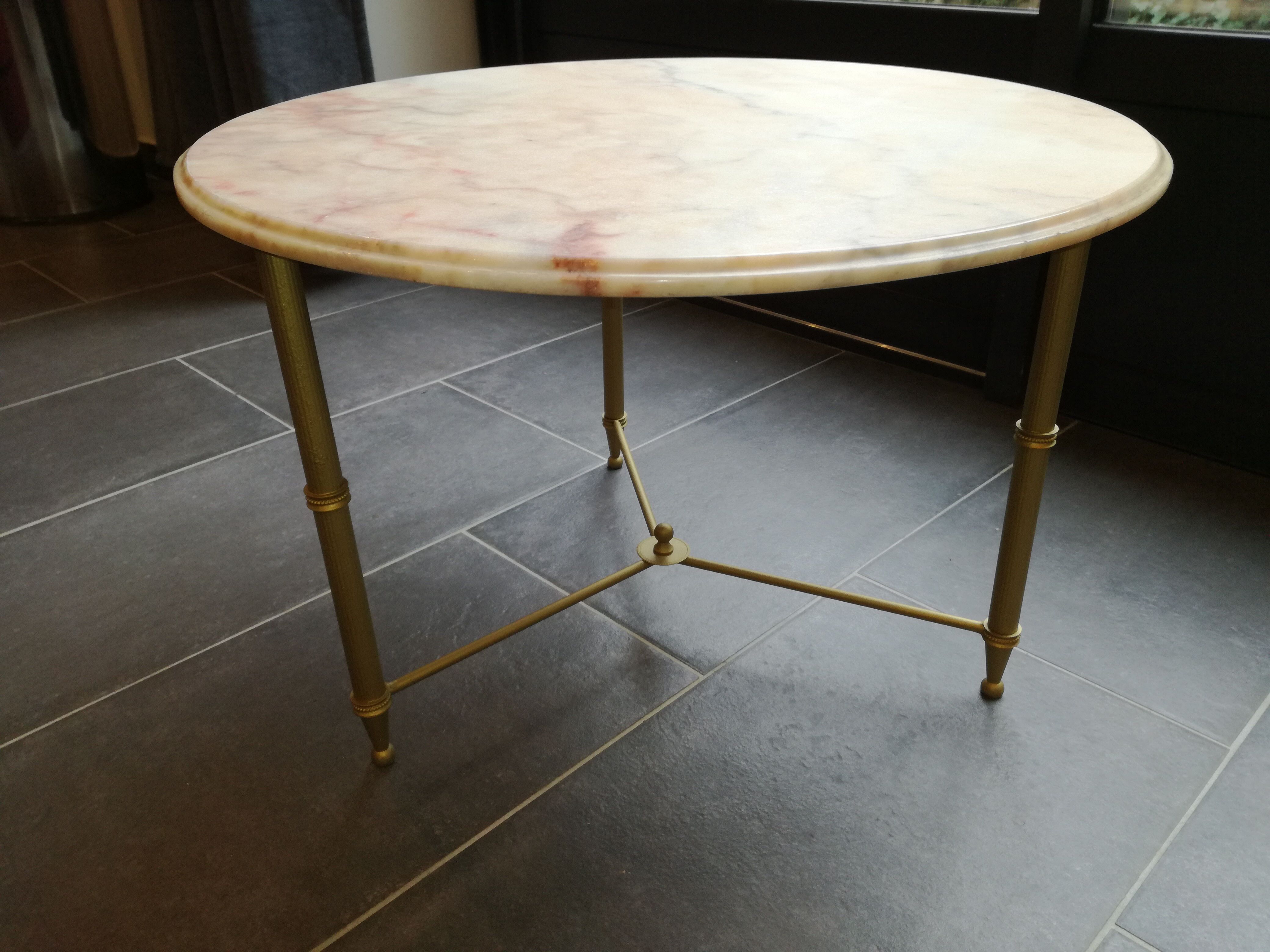 Table basse onyx