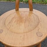 Set of 4 solid organic chairs
