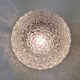 Cast glass ceiling lamp