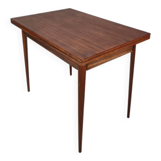 Table papillon ancienne, pieds compas