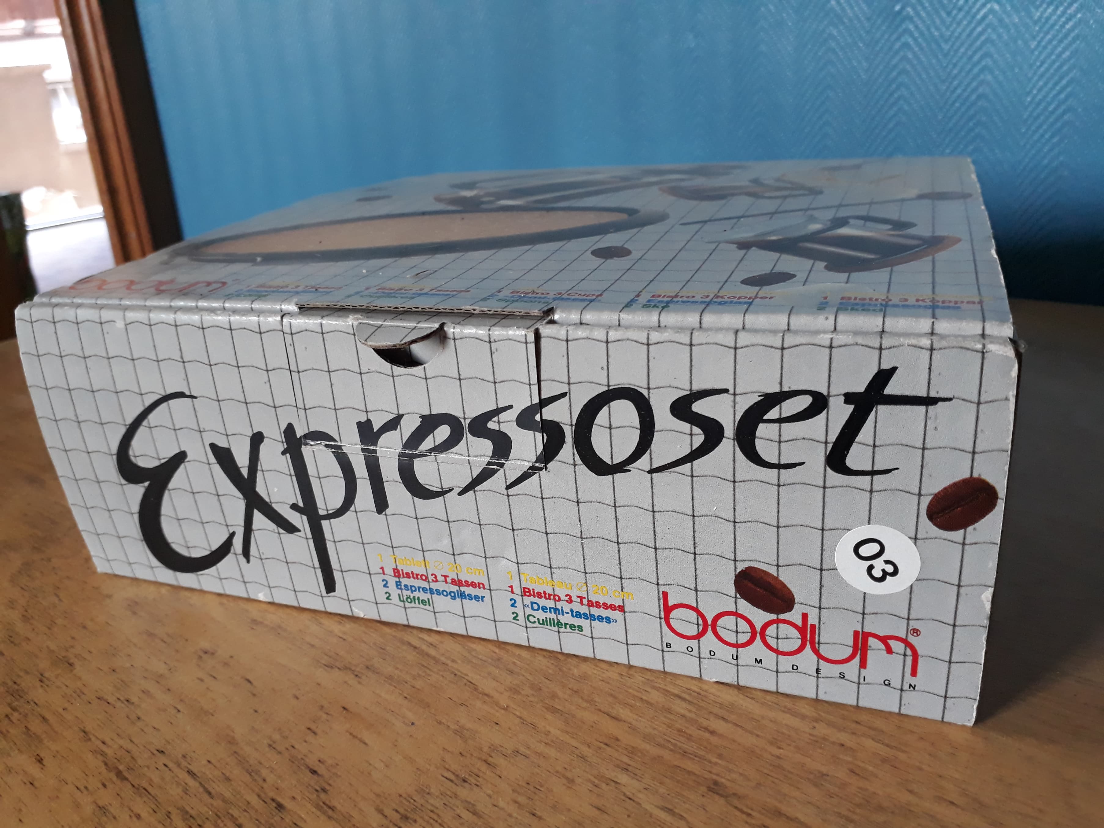 Bodum piston coffee set