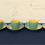 Tea and Coffee set ceramic Naj Oleari Massimo Iosa Ghini 80s