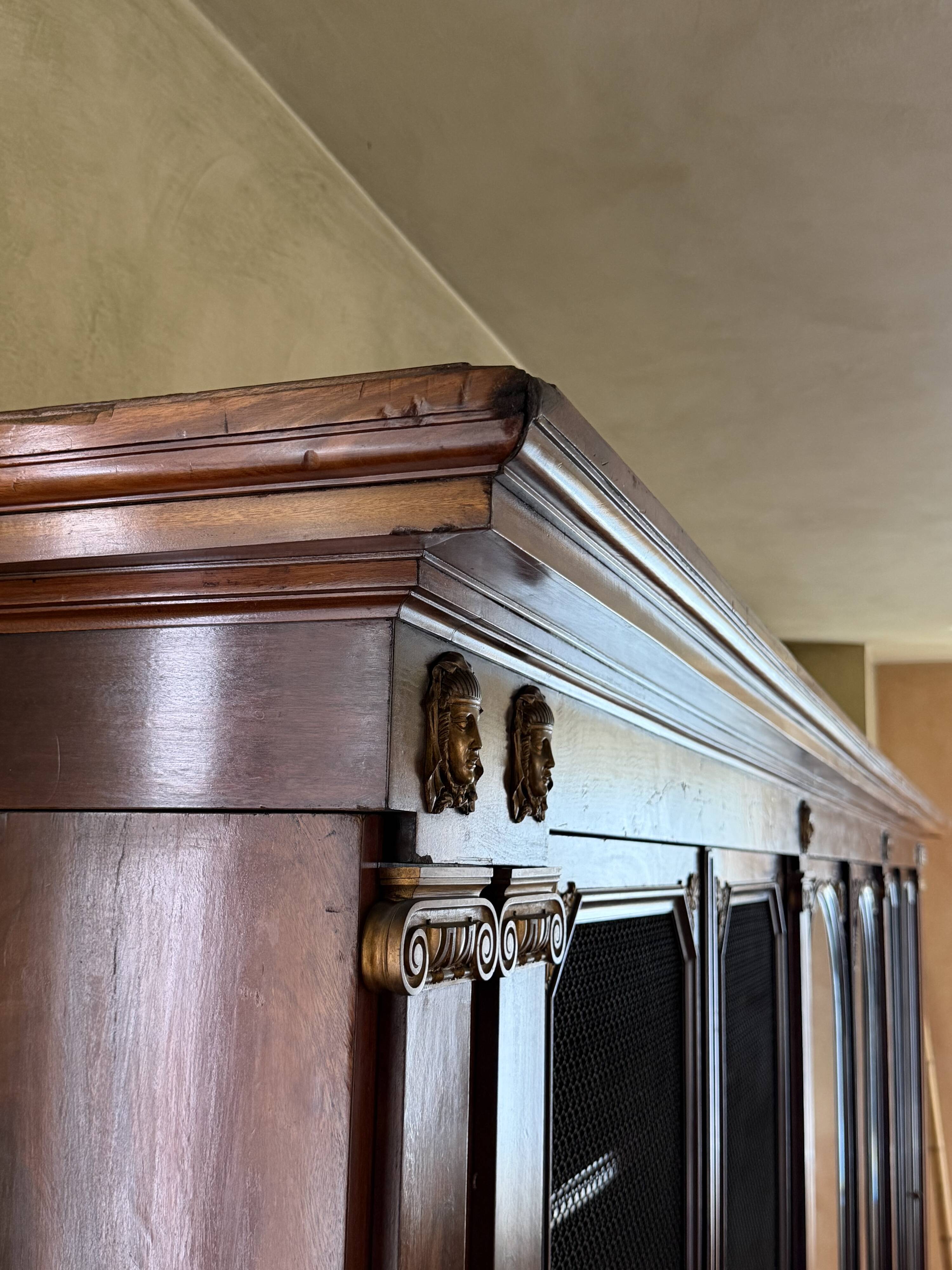Important Library Cabinet in Italy