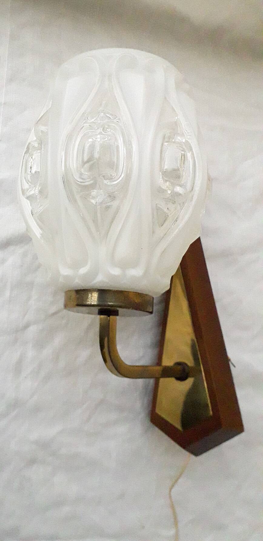 Pair of wall lamps