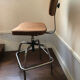 Vintage industrial architect desk chair