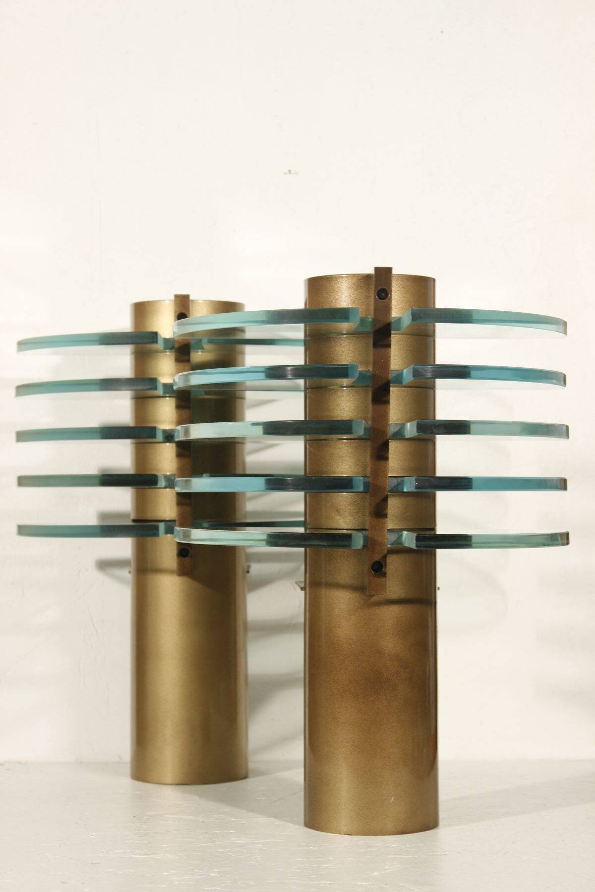 ceramic diabolo lamp base from Faïenceries de Charolles for Roche Bobois