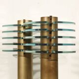 pied de lampe diabolo en céramique des Faïenceries de Charolles pour Roche Bobois