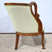 Small Mahogany Backsplash Daybed, Return from Egypt Style – Early 20th Century
