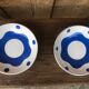 Blue pair duo Sarreguemines