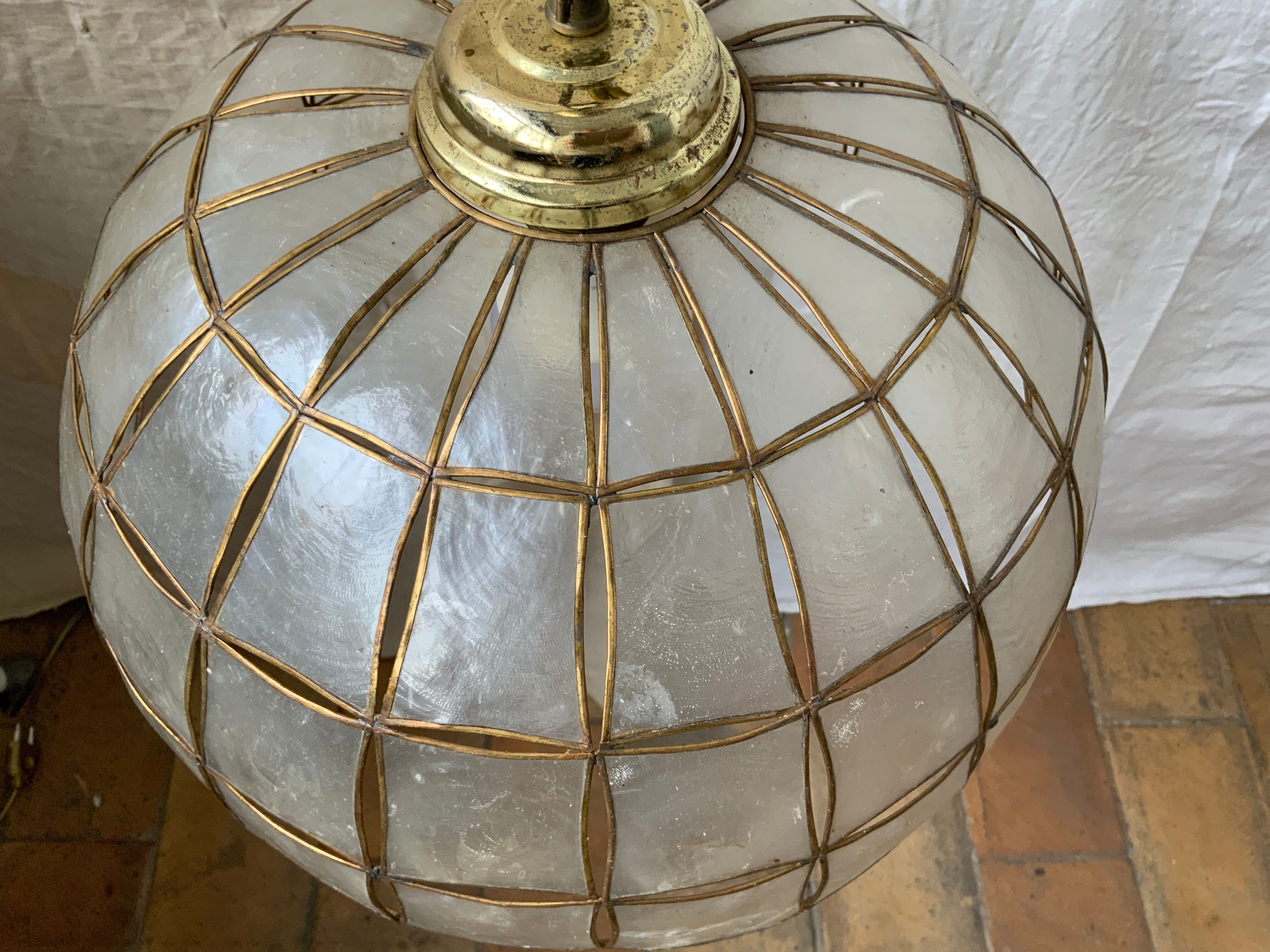 Vintage mother-of-pearl hanging